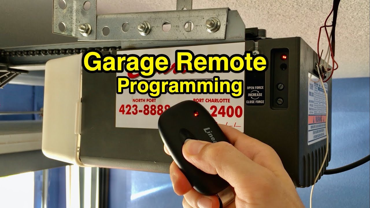 How To Program Infiniti Garage Door Opener How to program garage door opener remote - DIY - YouTube