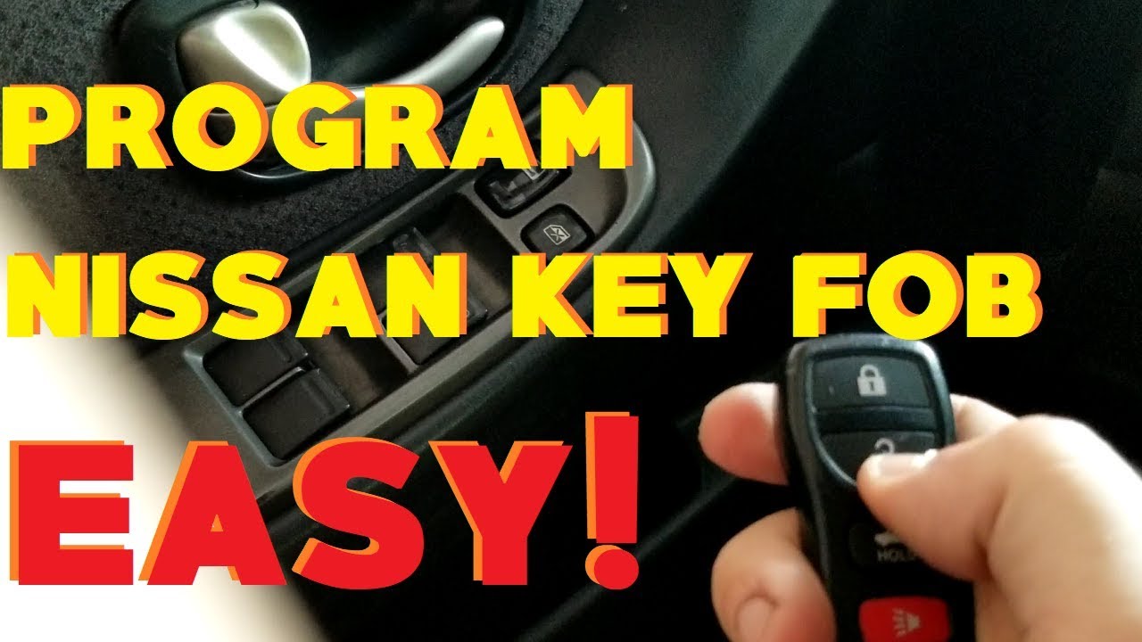 How To Program Nissan Rogue Key Fob How to Program Nissan Key Fob - YouTube