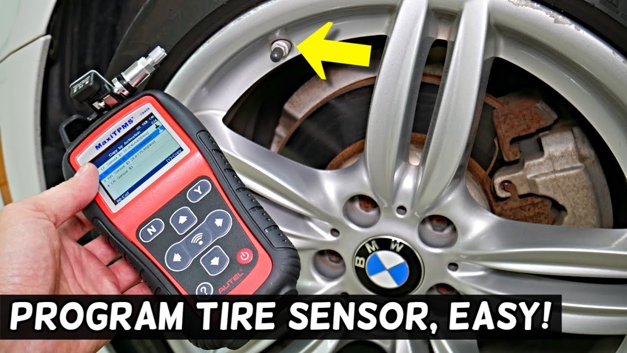 How To Know If Tpms Sensor Is Bad HOW TO PROGRAM TPMS SENSOR, TIRE PRESSURE SENSOR BMW F10 F11 E60 E61