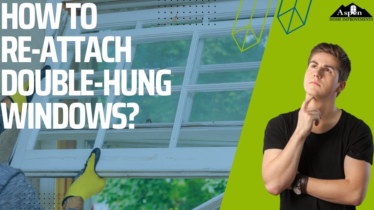 How To Put Window Back On Track