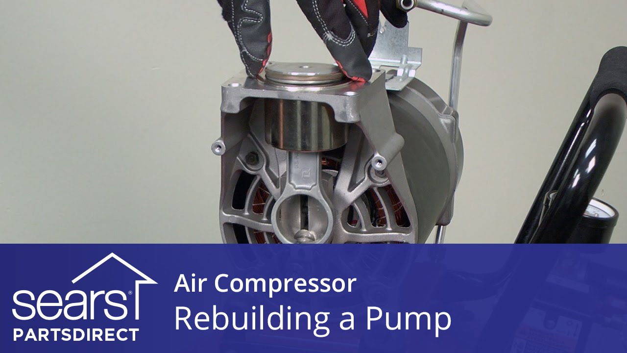 How To Rebuild An Air Conditioning Compressor How to Rebuild an Air Compressor Pump - YouTube