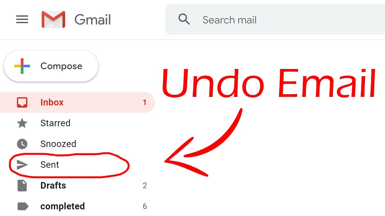 How Do You Recall A Gmail Email