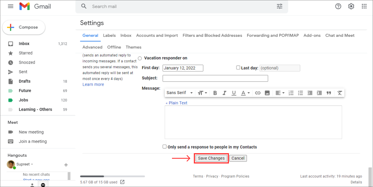 How To Recall An Email With Gmail