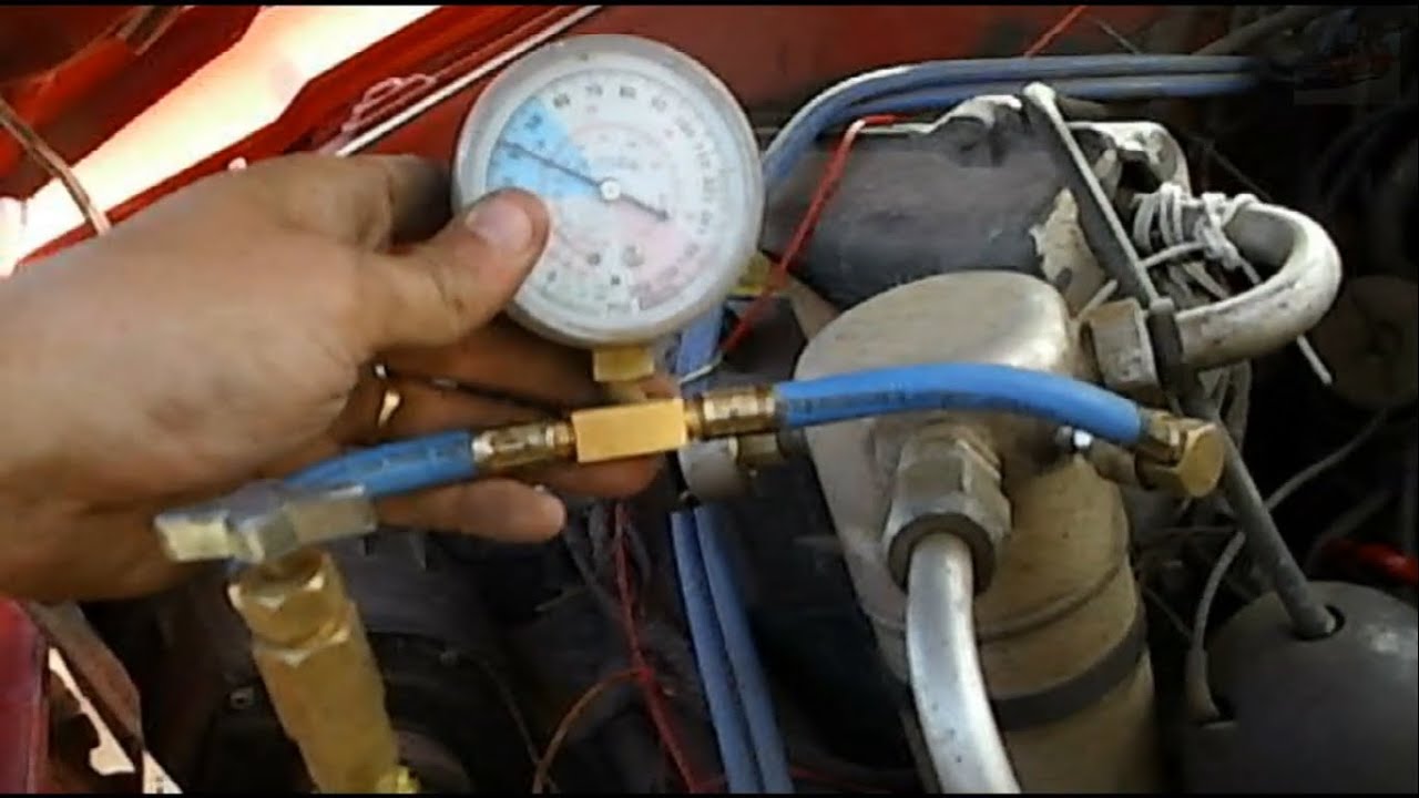 How To Recharge Auto Ac R134a How to recharge an R12 & R134a AC system with R290 (PROPANE) - YouTube