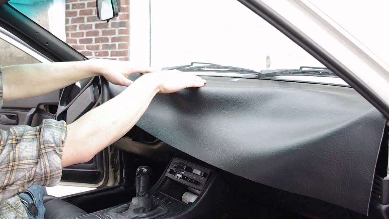 How To Fix A Dash Crack How To Recover A Dashboard - Vinyl, Leather - YouTube