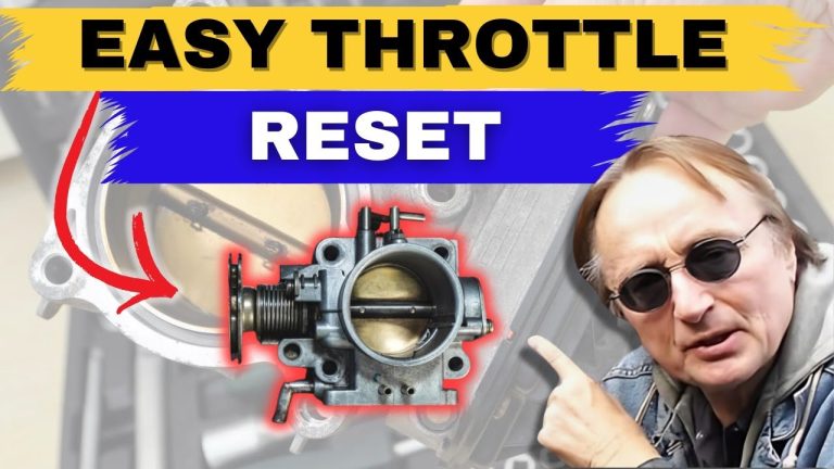 How To Relearn Throttle Body Without Scanner