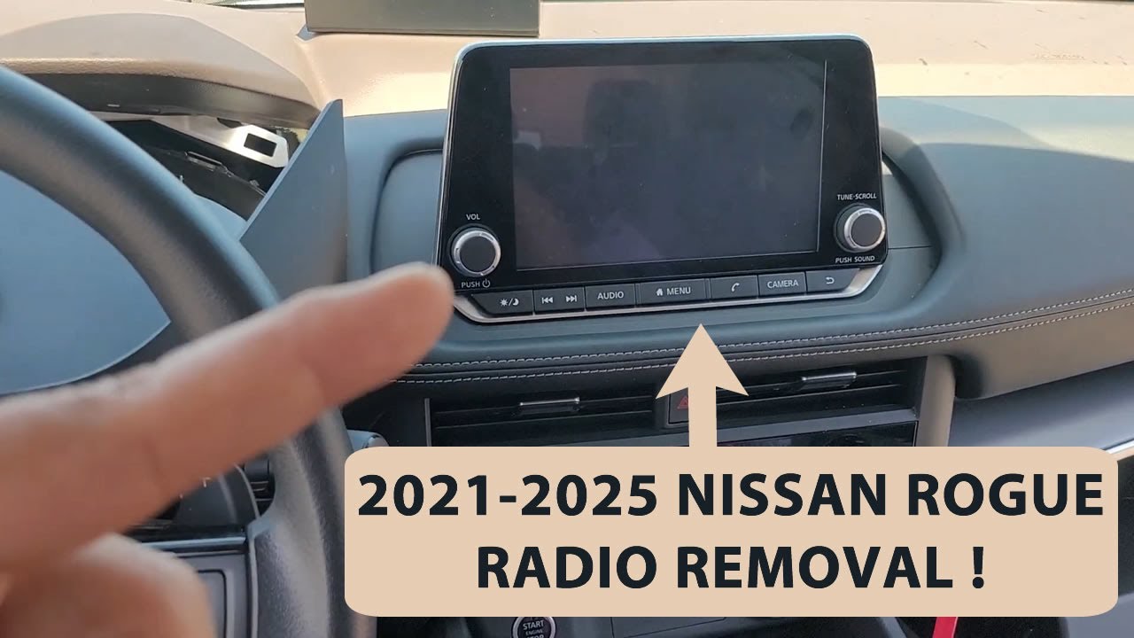How To Reset Nissan Rogue Radio How To Remove 2021-2025 Nissan Rogue Radio/Display. - YouTube