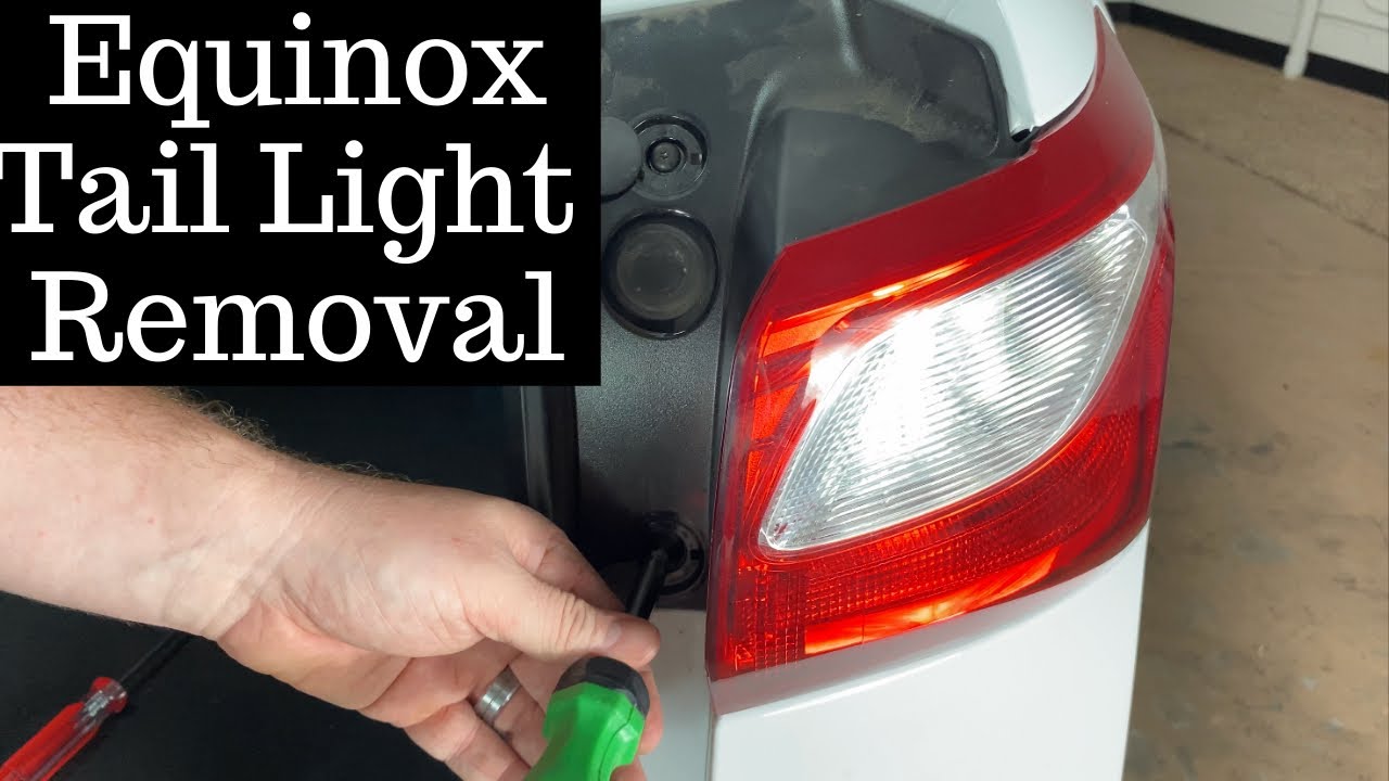 How To Remove Brake Light Bulb How to Remove A 2018 - 2021 Chevy Equinox Tail Light - Change Replace