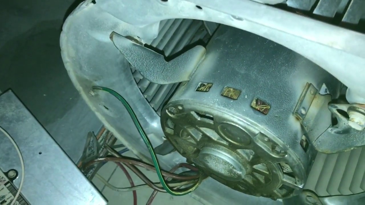How To Take Out Blower Motor How To Remove A Blower Motor In Your Furnace - YouTube
