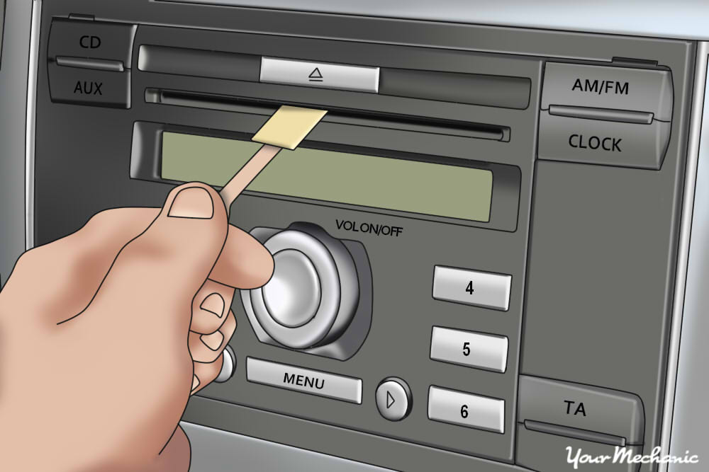 How To Get A Cd Stuck In Car Stereo