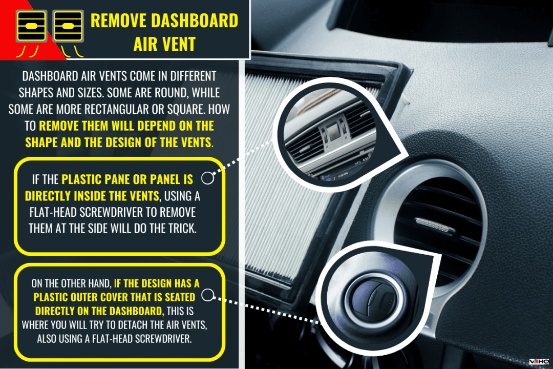 How To Remove Dashboard Air Vent