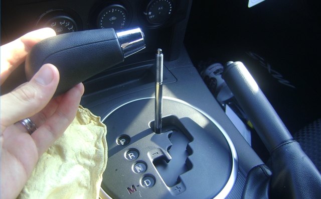 How To Remove Gear Shift Knob