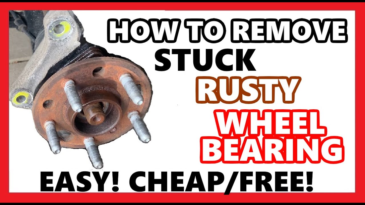How To Remove Stuck Wheel Hub Assembly How to remove a rusty stuck Wheel Bearing Hub Assembly. EASY! No