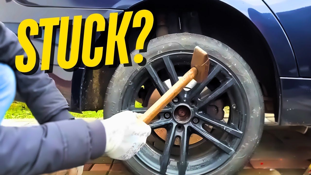 How To Remove A Stuck Wheel Hub Assembly How To Remove A STUCK Wheel! (Quickly) - YouTube