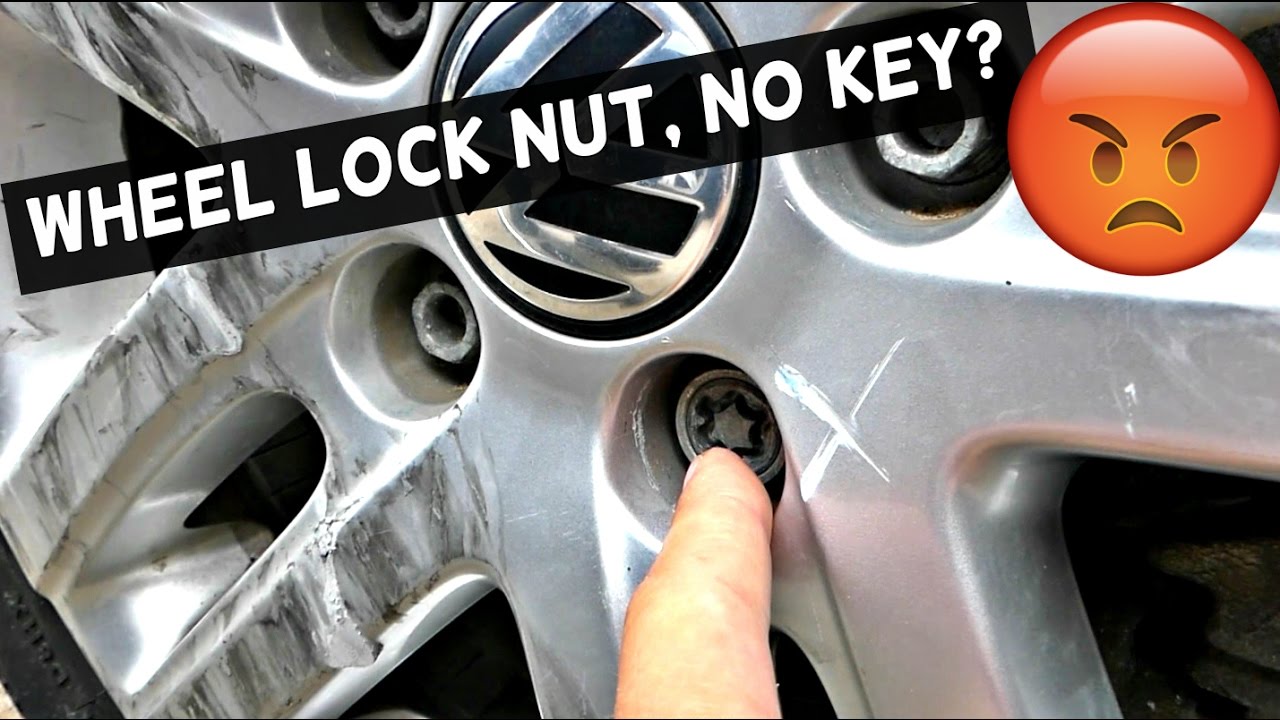 How To Remove A Wheel Lock Nut Without A Key HOW TO REMOVE A WHEEL LOCK NUT WITHOUT A KEY WHEEL | LOCK BOLT REMOVING