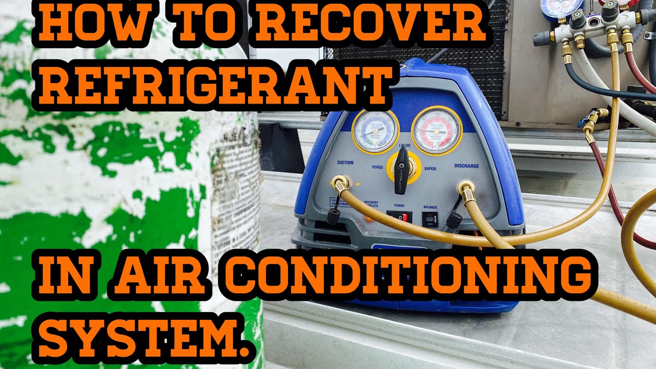 How To Remove Air From Cooling System How To Remove Air From Refrigeration System