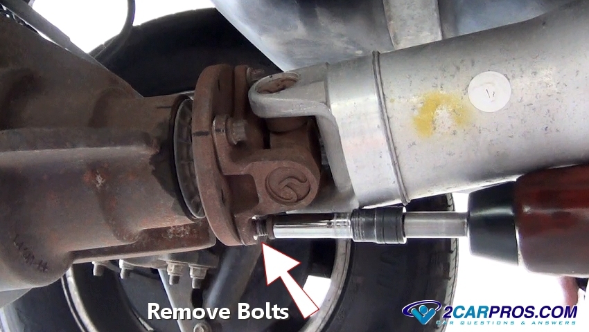 How To Remove The Drive Shaft