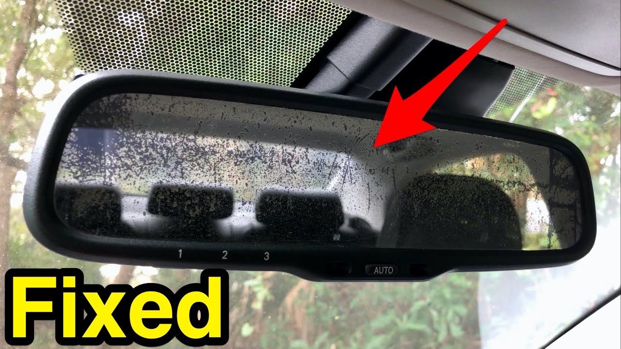 How To Fix Mirror Inside Car