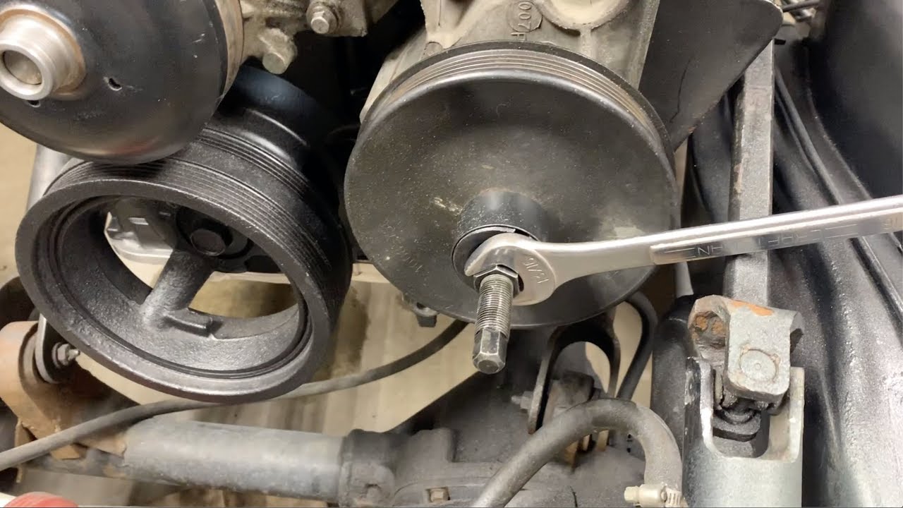How To Remove The Power Steering Pulley