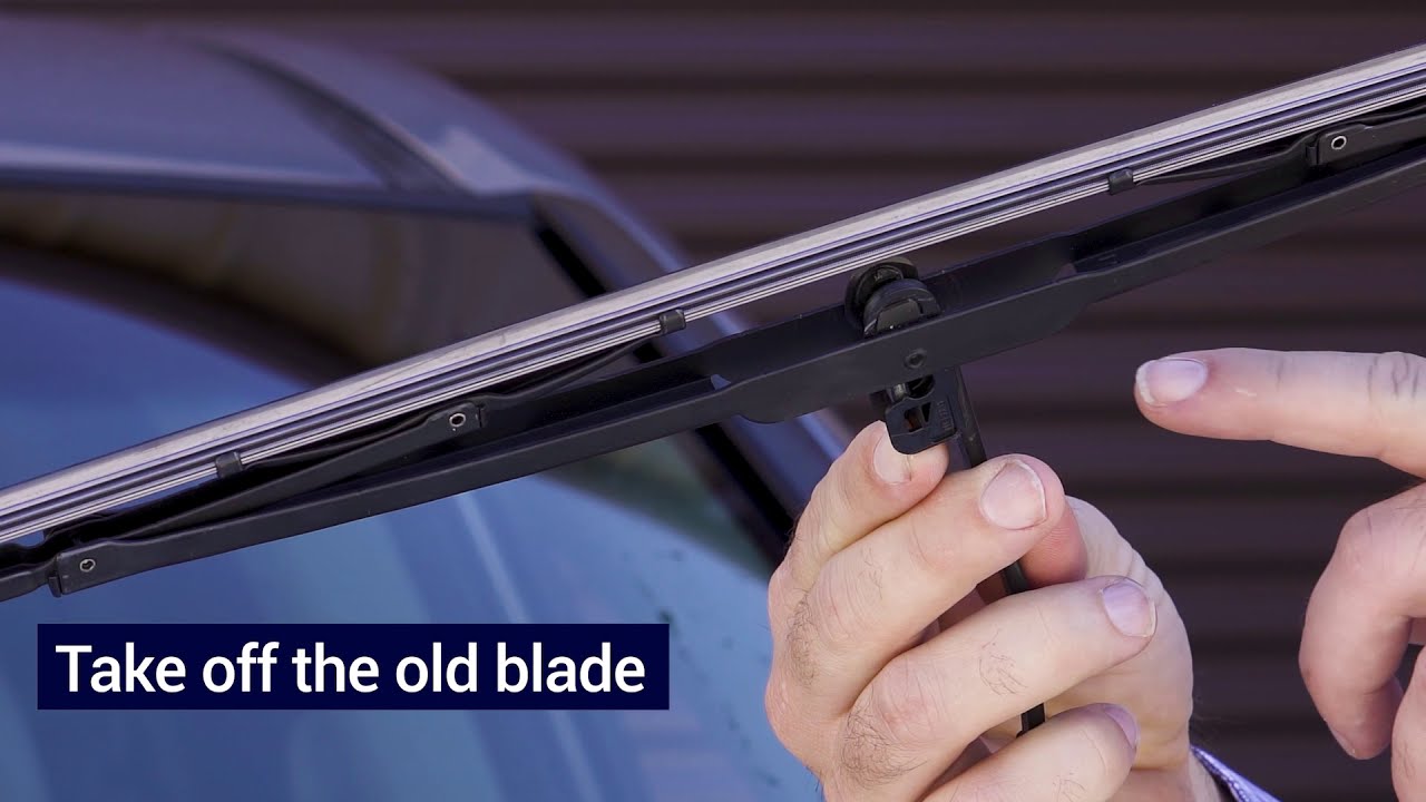How To Remove A Wiper Blade Arm