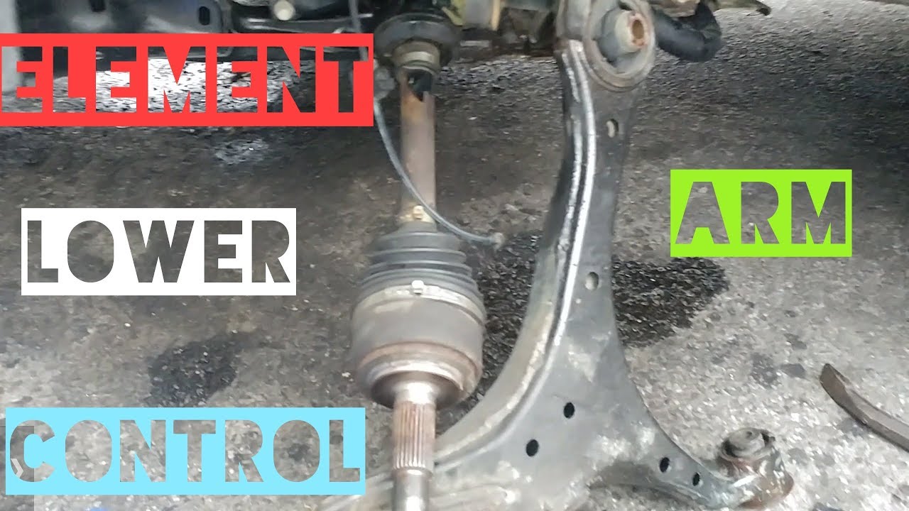 How To Remove A Lower Control Arm How to remove and Replace the front lower control arm on a 2005 HONDA