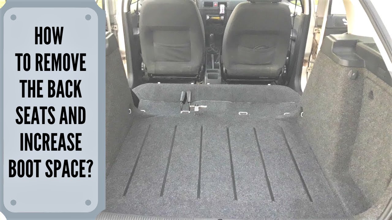 How To Remove The Back Seat