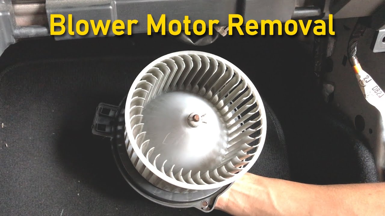 How To Take Out Blower Motor How to Remove Blower Motor - Mazda 2 Skyactiv / Demio - YouTube