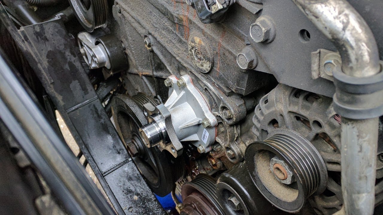 How To Remove A Clutch Fan From A Water Pump