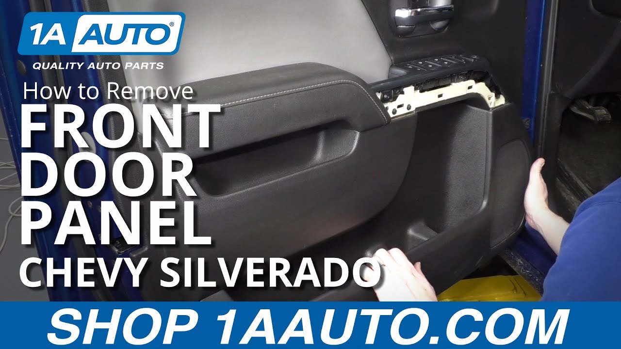 How To Remove Front Door Panel How to Remove Front Door Panel 14-19 Chevy Silverado - YouTube