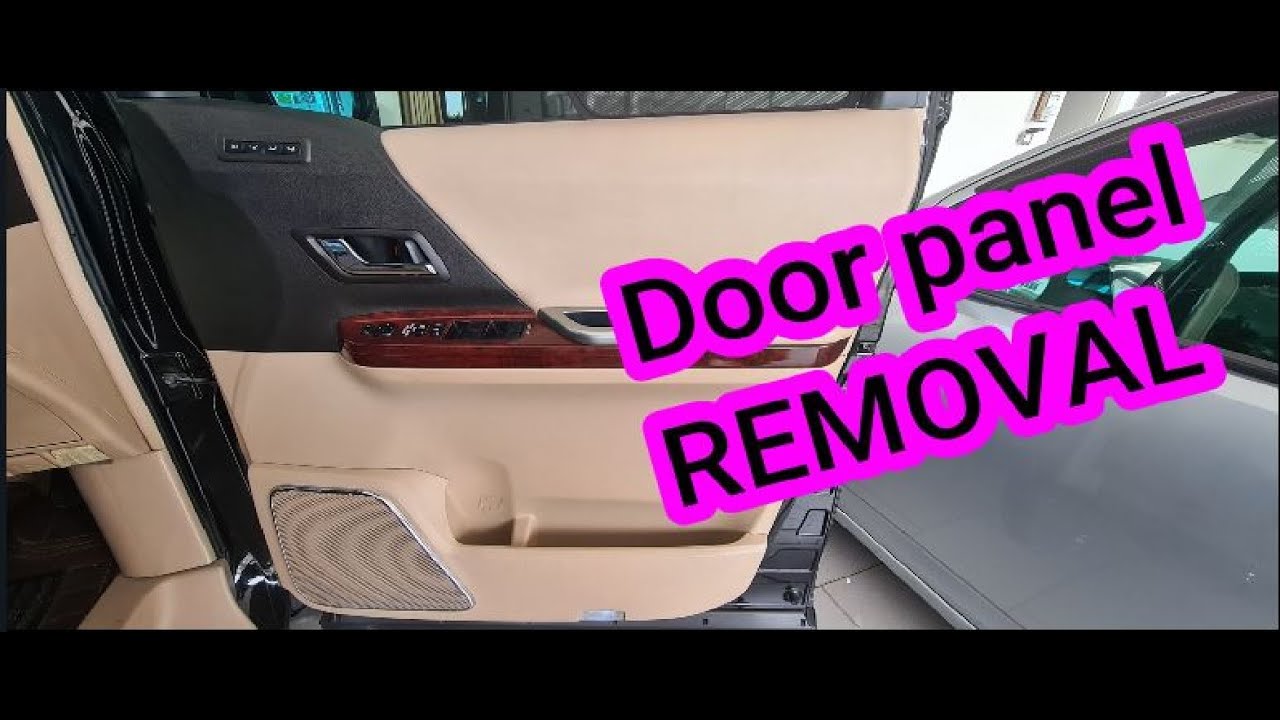 How To Remove Front Door Panel How to remove front door panel - YouTube
