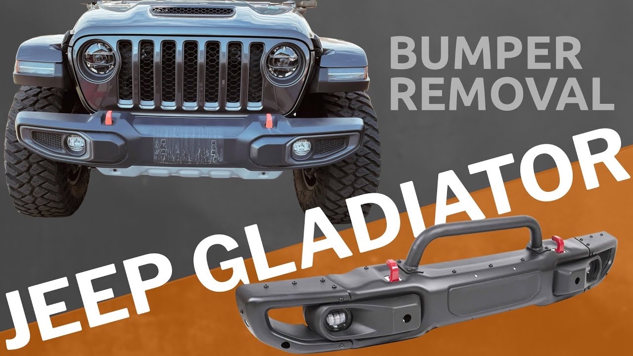 How To Take Off Front Bumper How To Remove Gladiator Front Bumper at Kate Gask blog