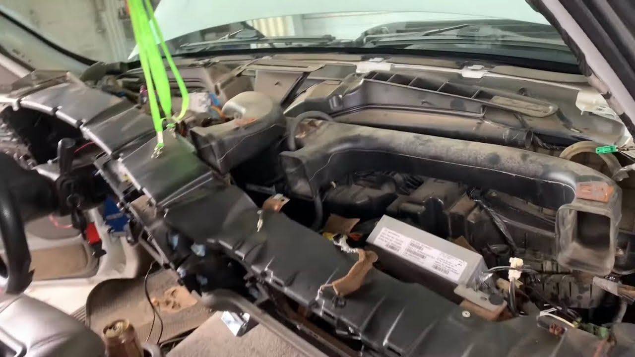 How To Take Out Heater Core How To Remove Heater Core 2019 Silverado