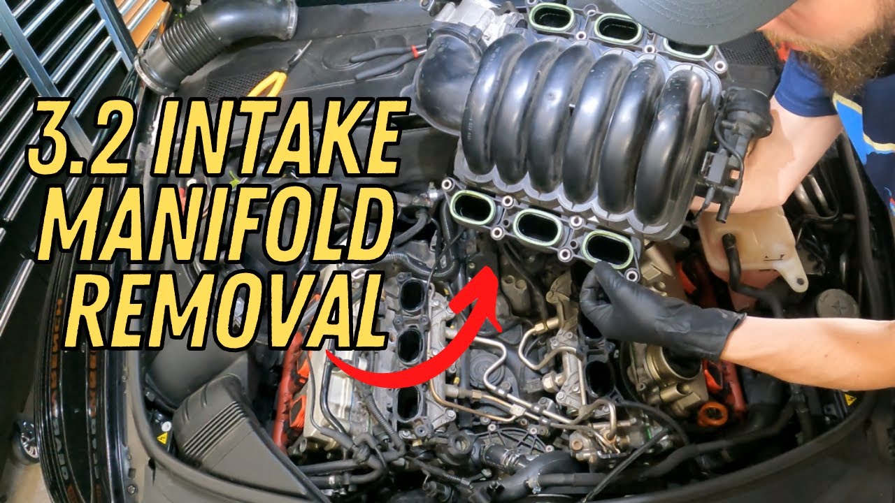 How To Remove The Intake Manifold How To Remove Intake Manifold Audi 3.2 (A4, A6, Q5) | DIY - YouTube