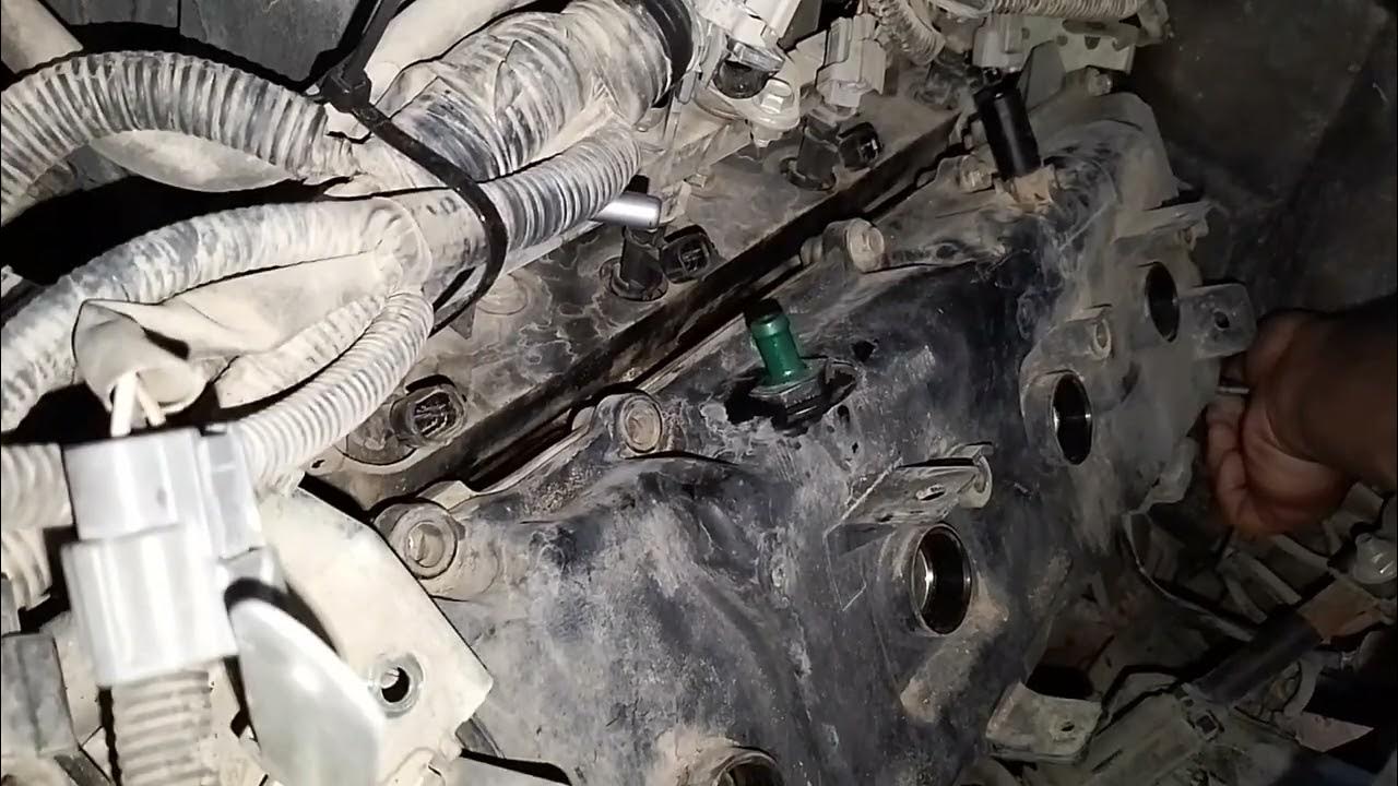 How To Remove Plastic Engine Cover how to remove plastic engine cover Nissan patrol y62 - YouTube