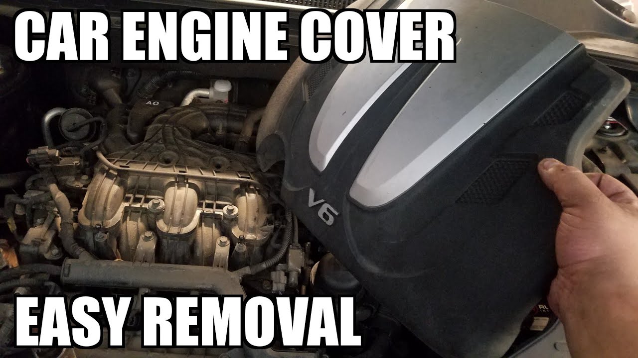 How To Remove Plastic Engine Cover