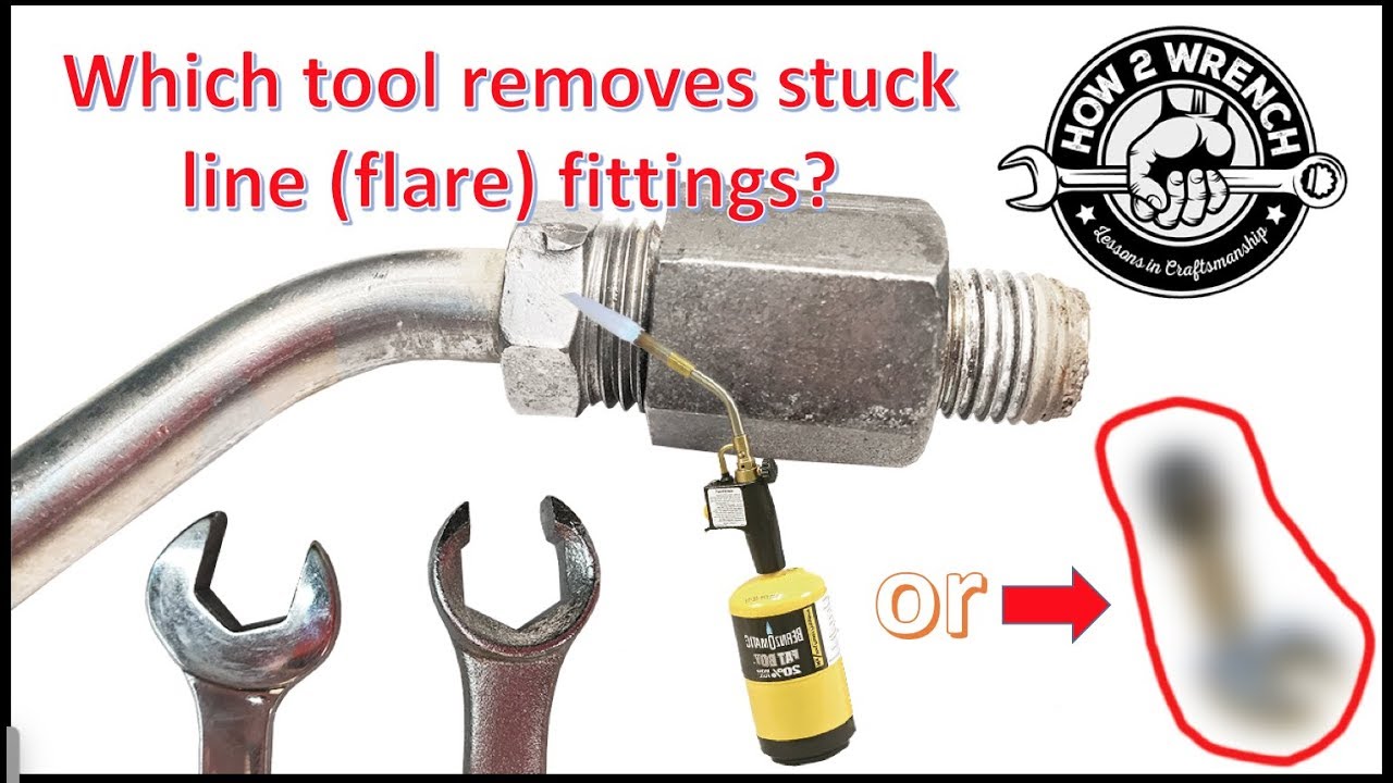 How To Remove Rounded Brake Line Nut