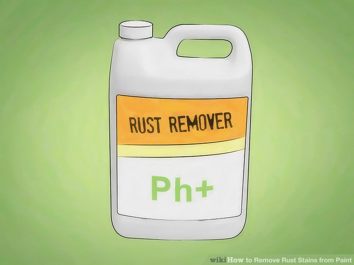 How To Remove Rust Stains From Auto Paint