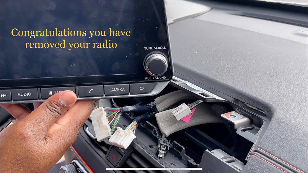 How To Reset Nissan Altima Radio How to Remove The Factory Radio From a 2020 Nissan Altima SR - YouTube