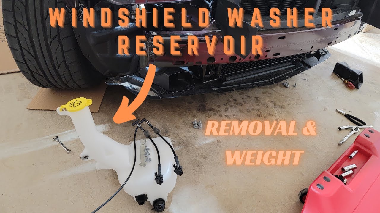 How To Remove Windshield Washer Fluid Reservoir How to Remove the Windshield Washer Reservoir from a Dodge Challenger