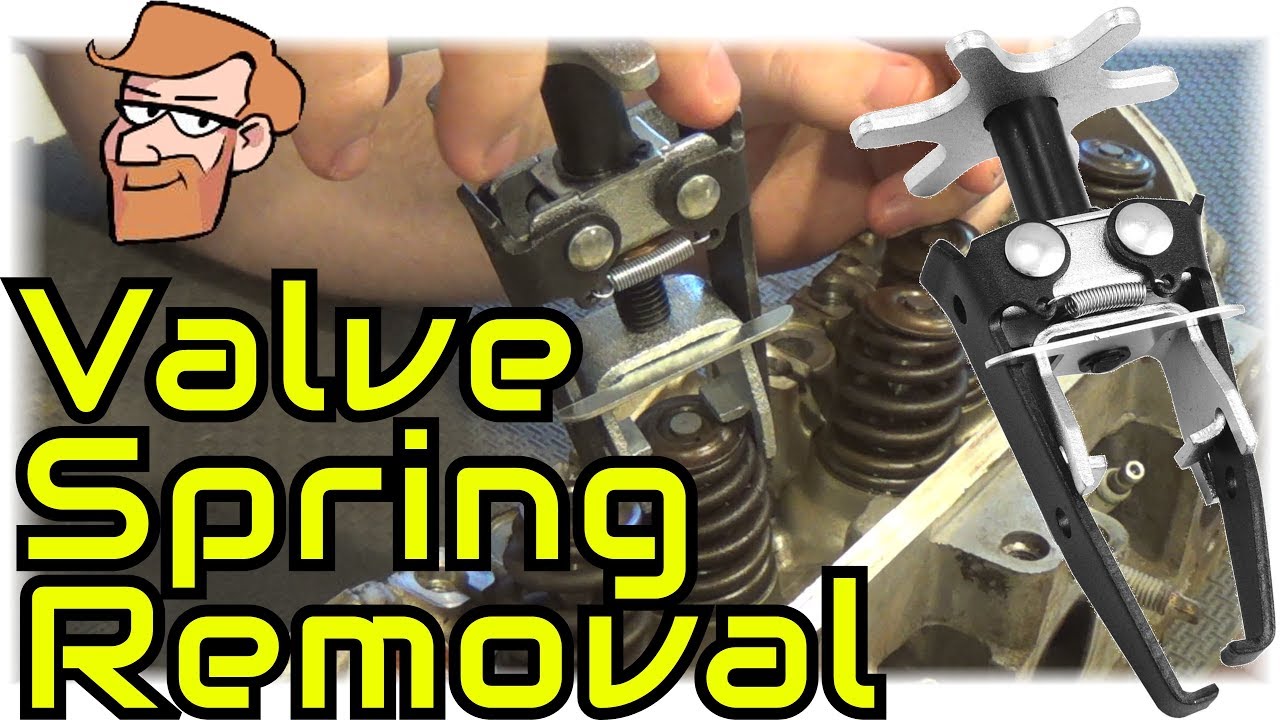 How To Remove A Valve Spring How to Remove Valve Springs (Overhead Valve Removal Tool) • Cars