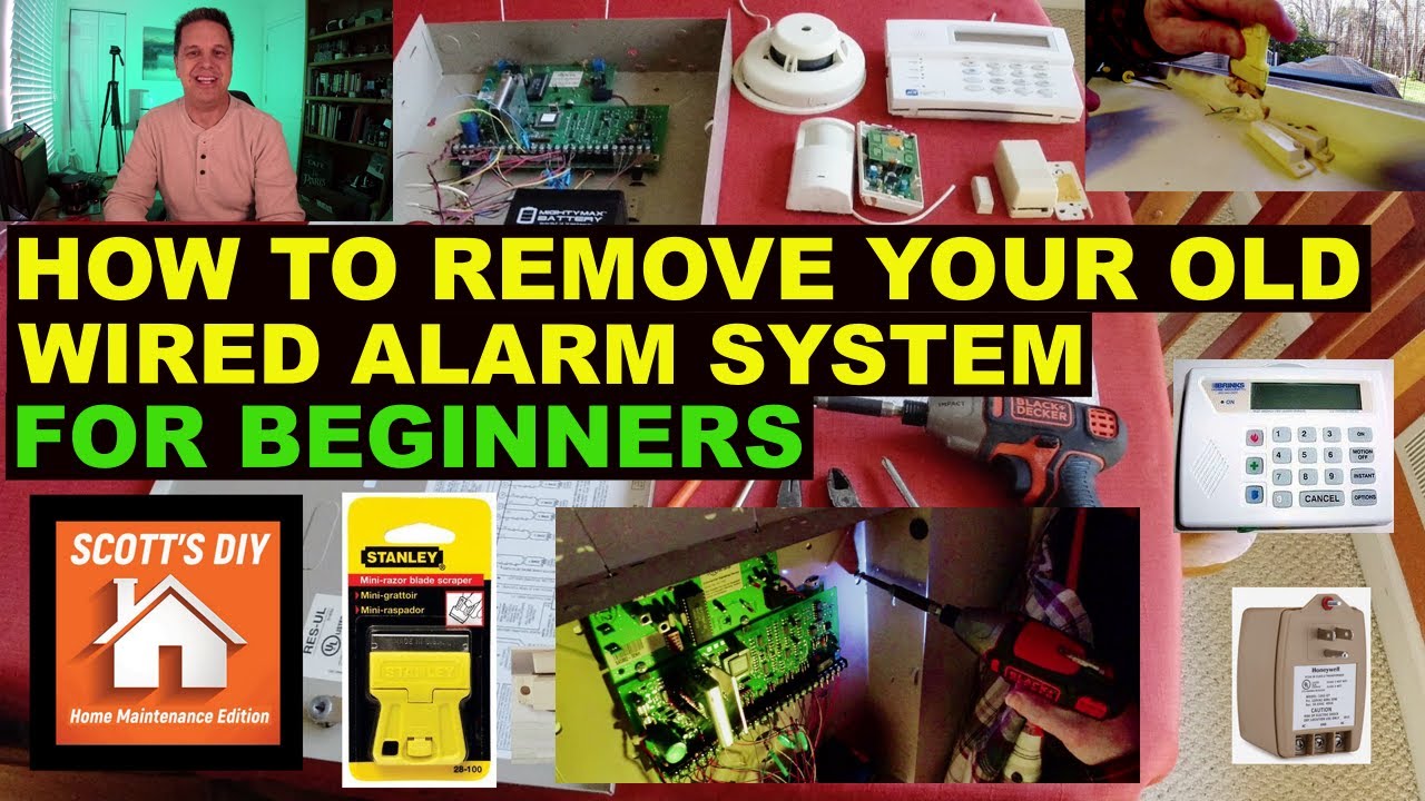 How To Disable A Security System HOW TO REMOVE YOUR OLD WIRED ALARM SYSTEM - YouTube