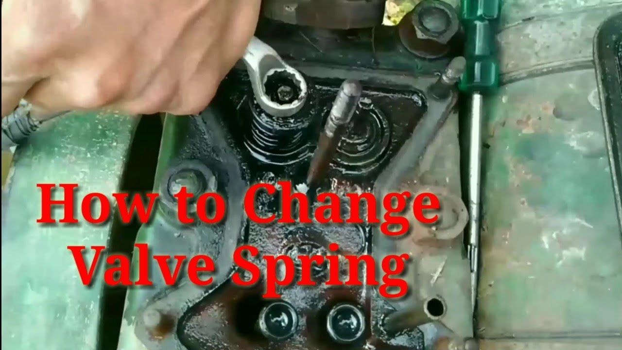 How To Remove A Valve Spring How to Removing Valve Springs - YouTube