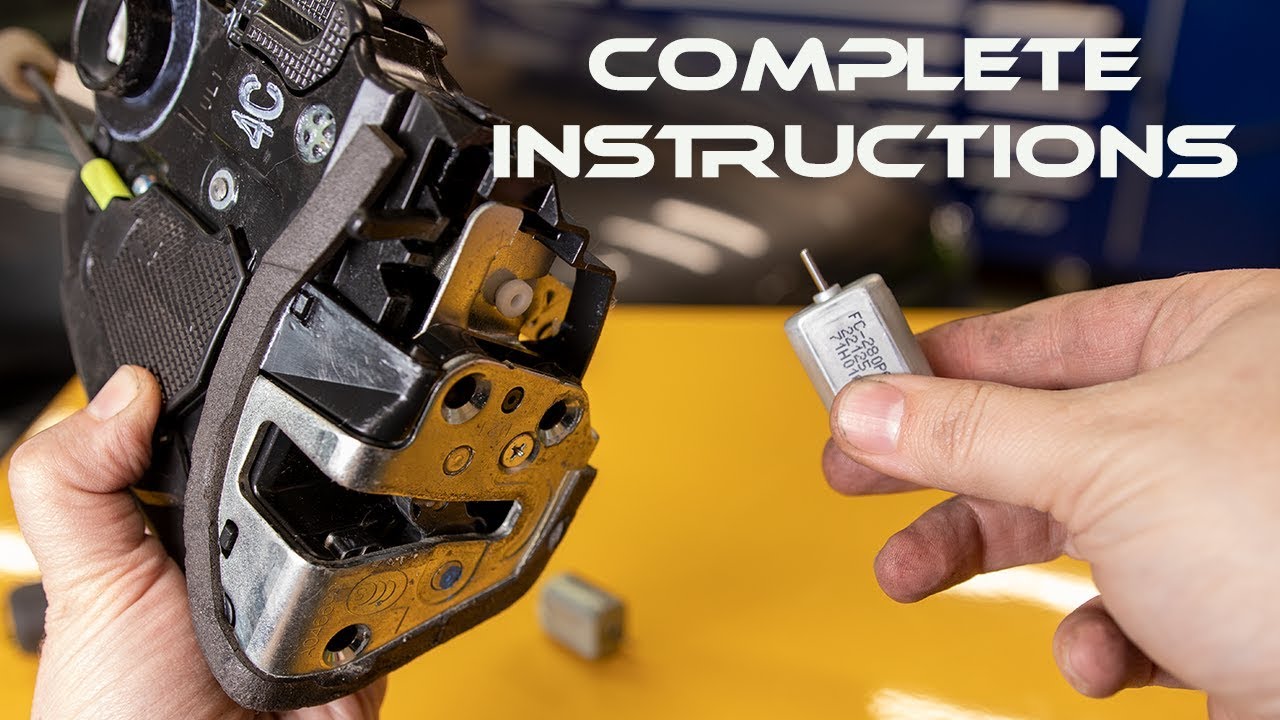 How To Repair A Door Lock Actuator