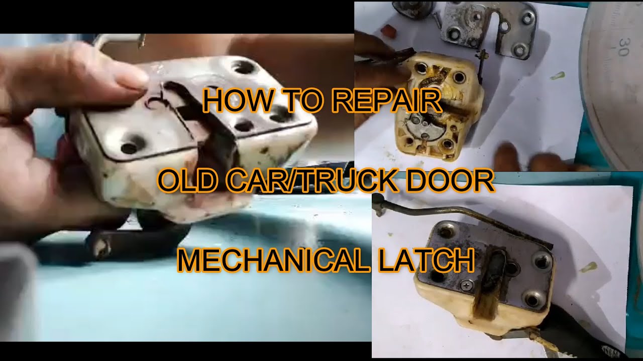 How To Repair Car Door Latch HOW TO REPAIR CAR OR TRUCK DOOR LATCH - YouTube