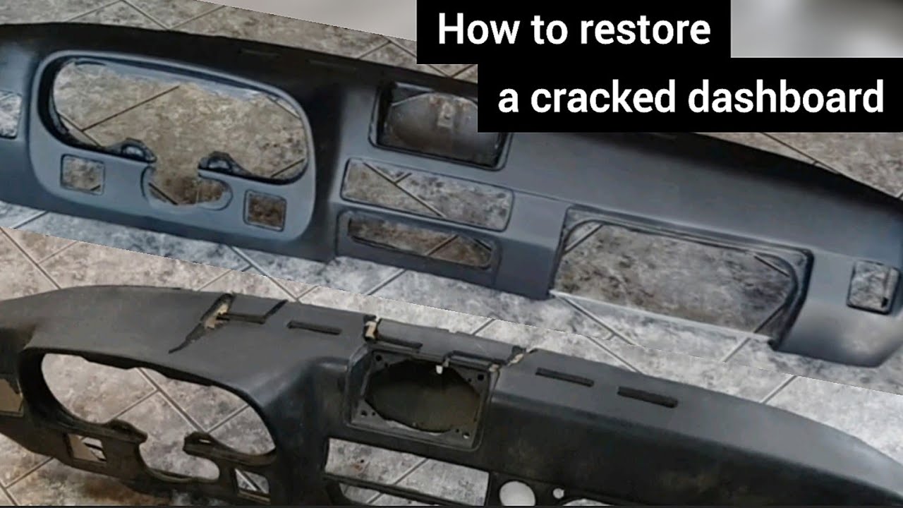 How To Repair Cracked Dash