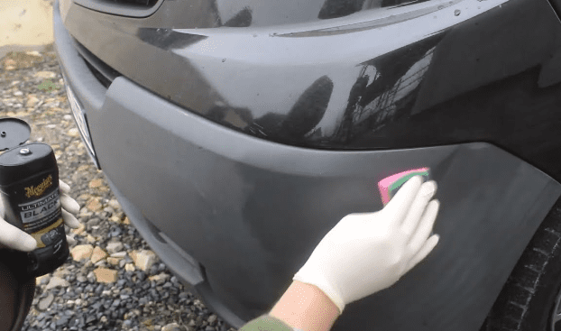 Scraped Plastic Bumper Repair