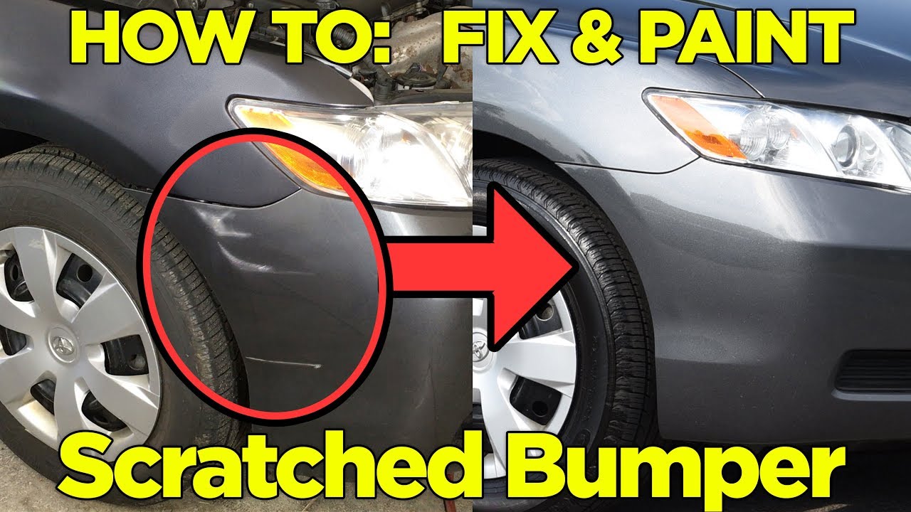 How To Fix Scratched Bumper
