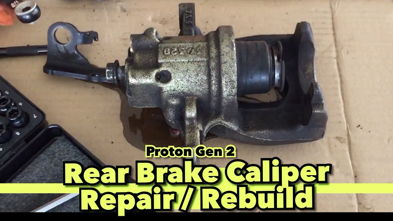 How To Fix Leaking Brake Caliper How to repair/rebuild a leaking brake caliper (Proton Gen 2 / Persona