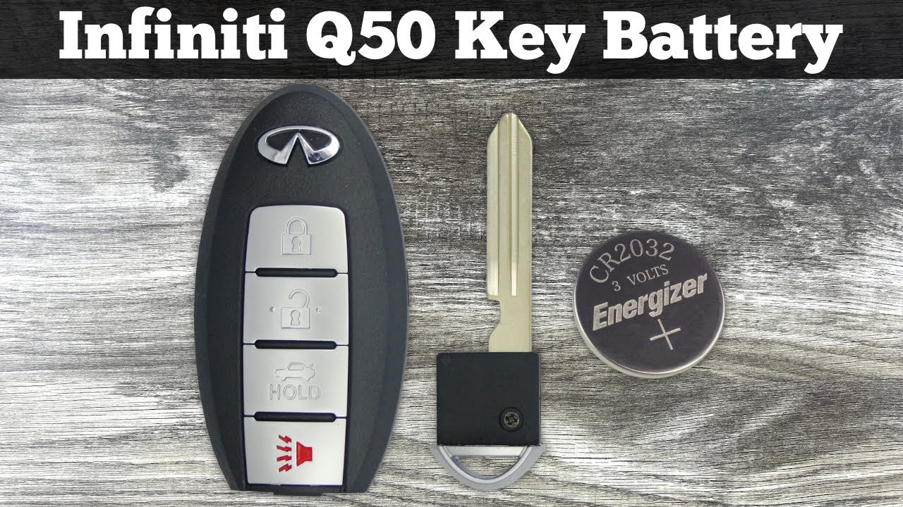How To Change Battery On Infiniti Key How To Replace 2014 - 2019 Infiniti Q50 Key Fob Battery - Change