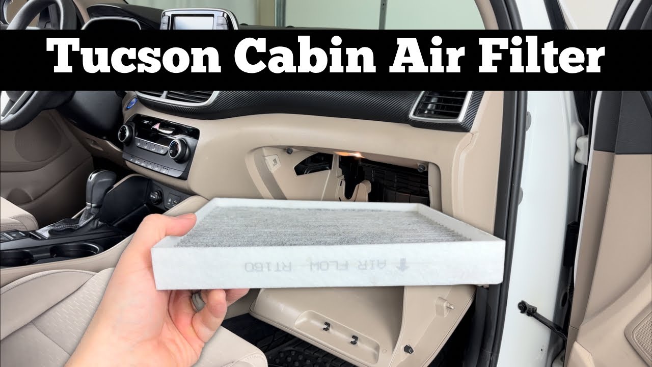 How To Install A Cabin Air Filter How To Replace 2019 - 2021 Hyundai Tucson Cabin Air filter - Change